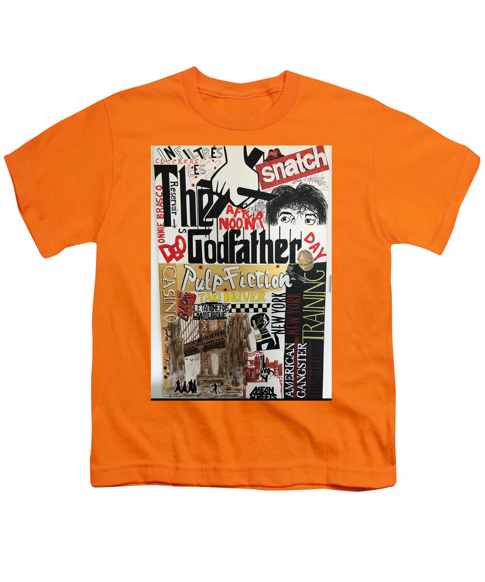 Crazy movie - Youth T-Shirt - Ykstreetart