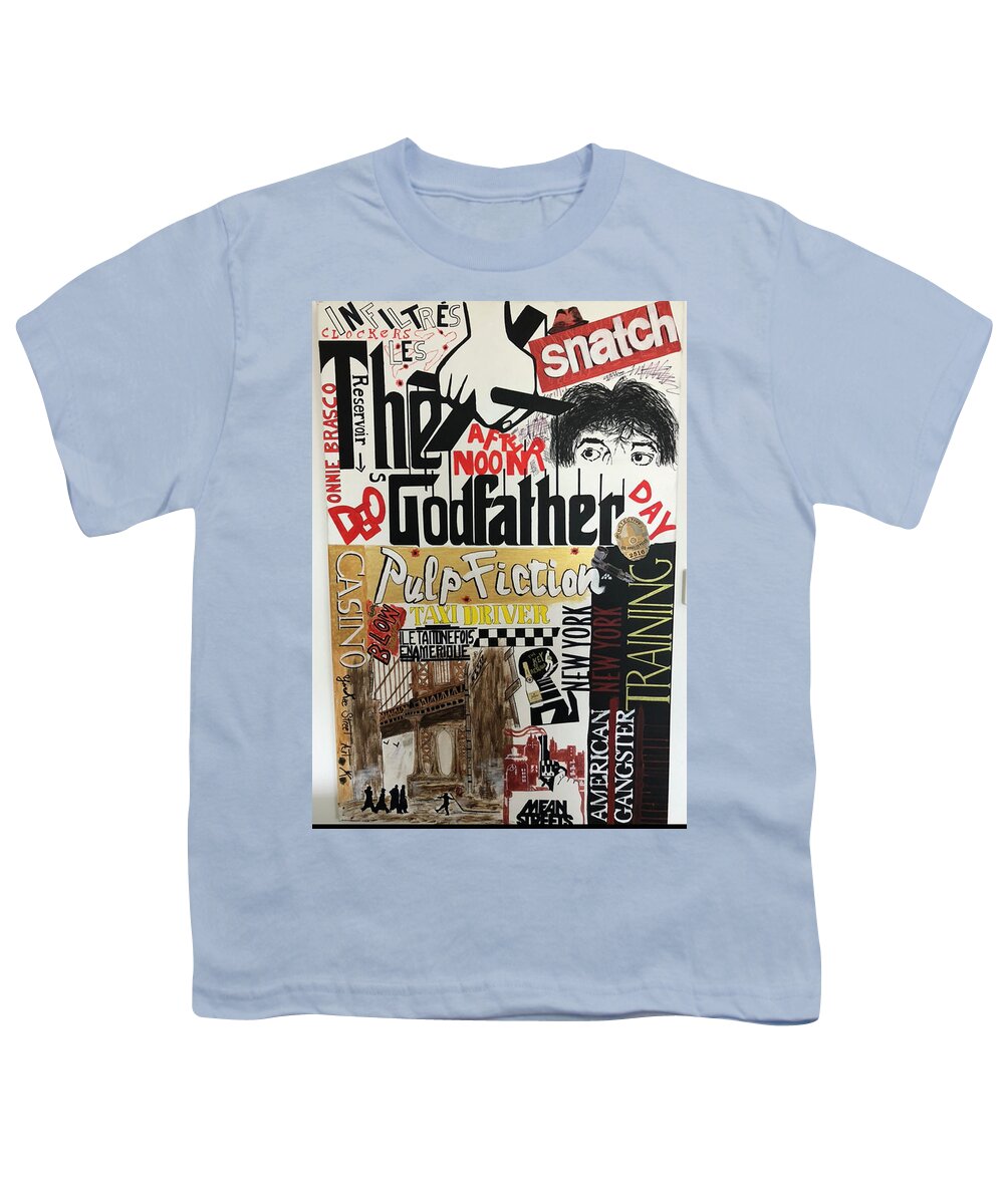 Crazy movie - Youth T-Shirt - Ykstreetart