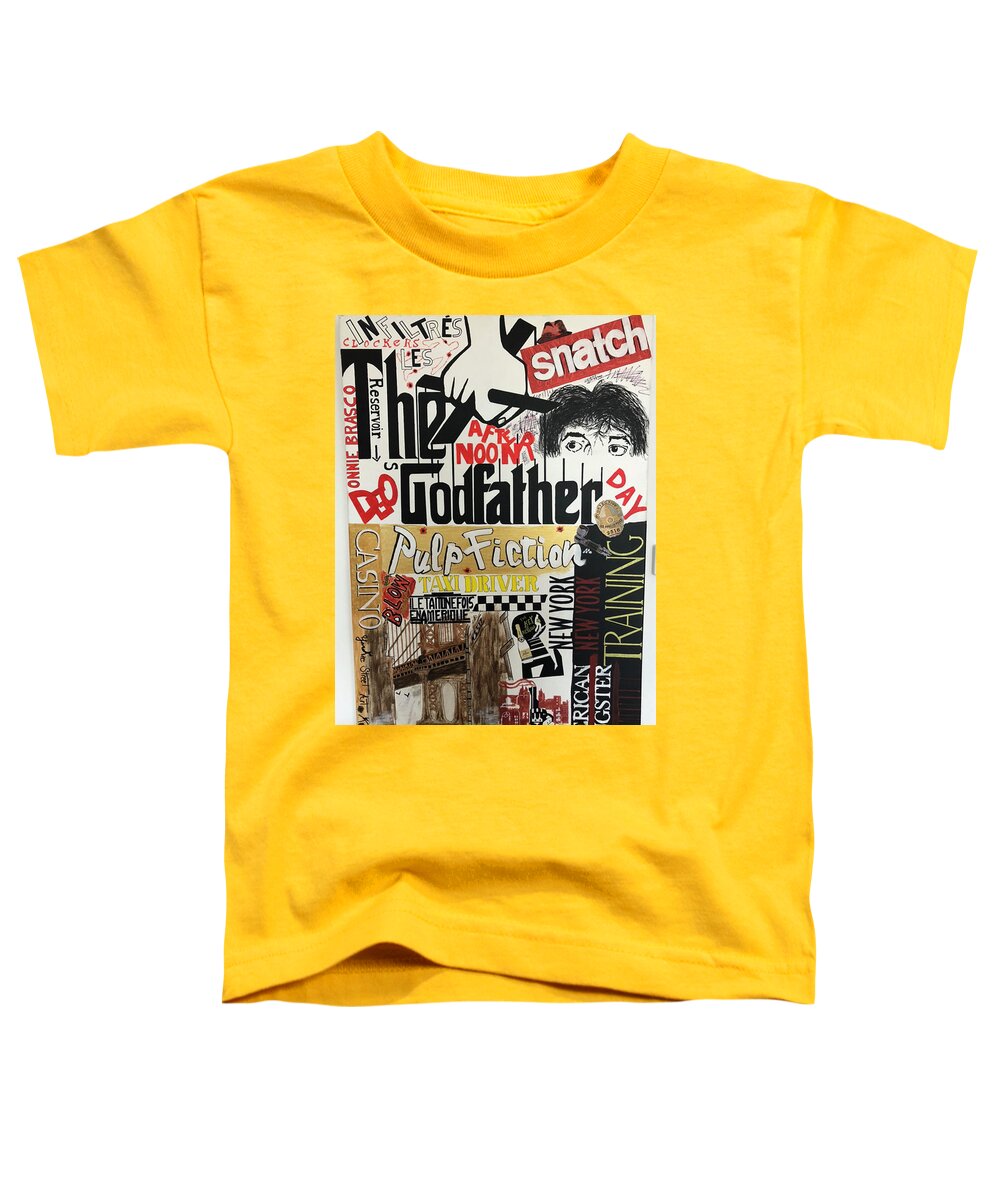 Crazy movie - Toddler T-Shirt - Ykstreetart