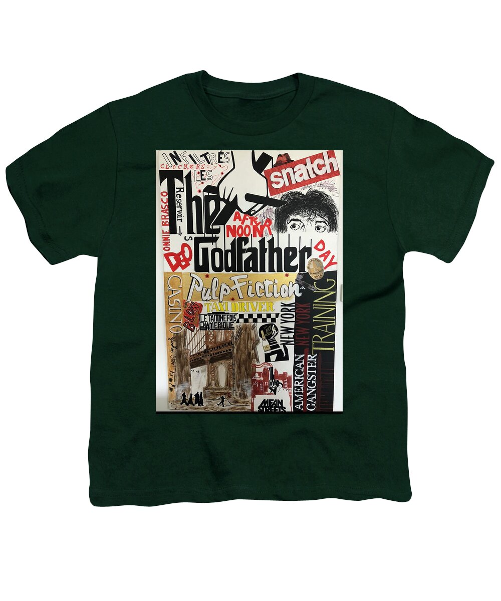 Crazy movie - Youth T-Shirt - Ykstreetart