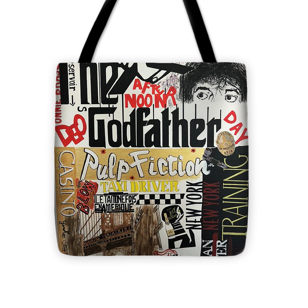 Crazy movie - Tote Bag - Ykstreetart