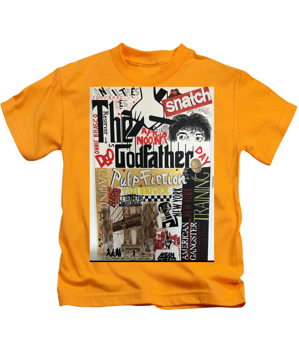 Crazy movie - Kids T-Shirt - Ykstreetart