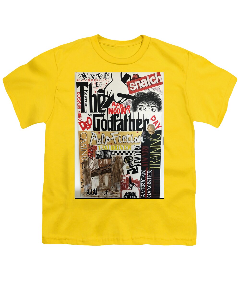Crazy movie - Youth T-Shirt - Ykstreetart