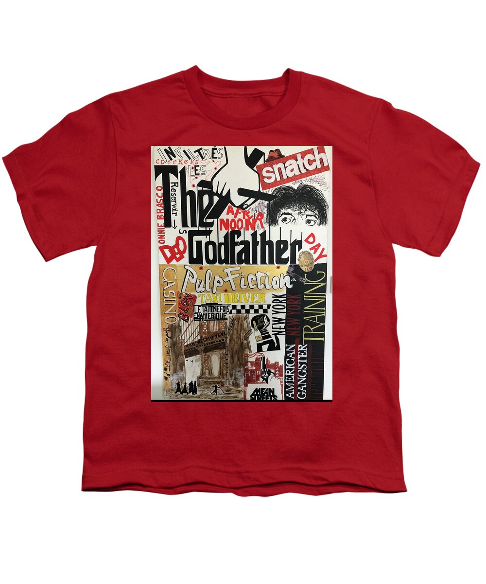 Crazy movie - Youth T-Shirt - Ykstreetart