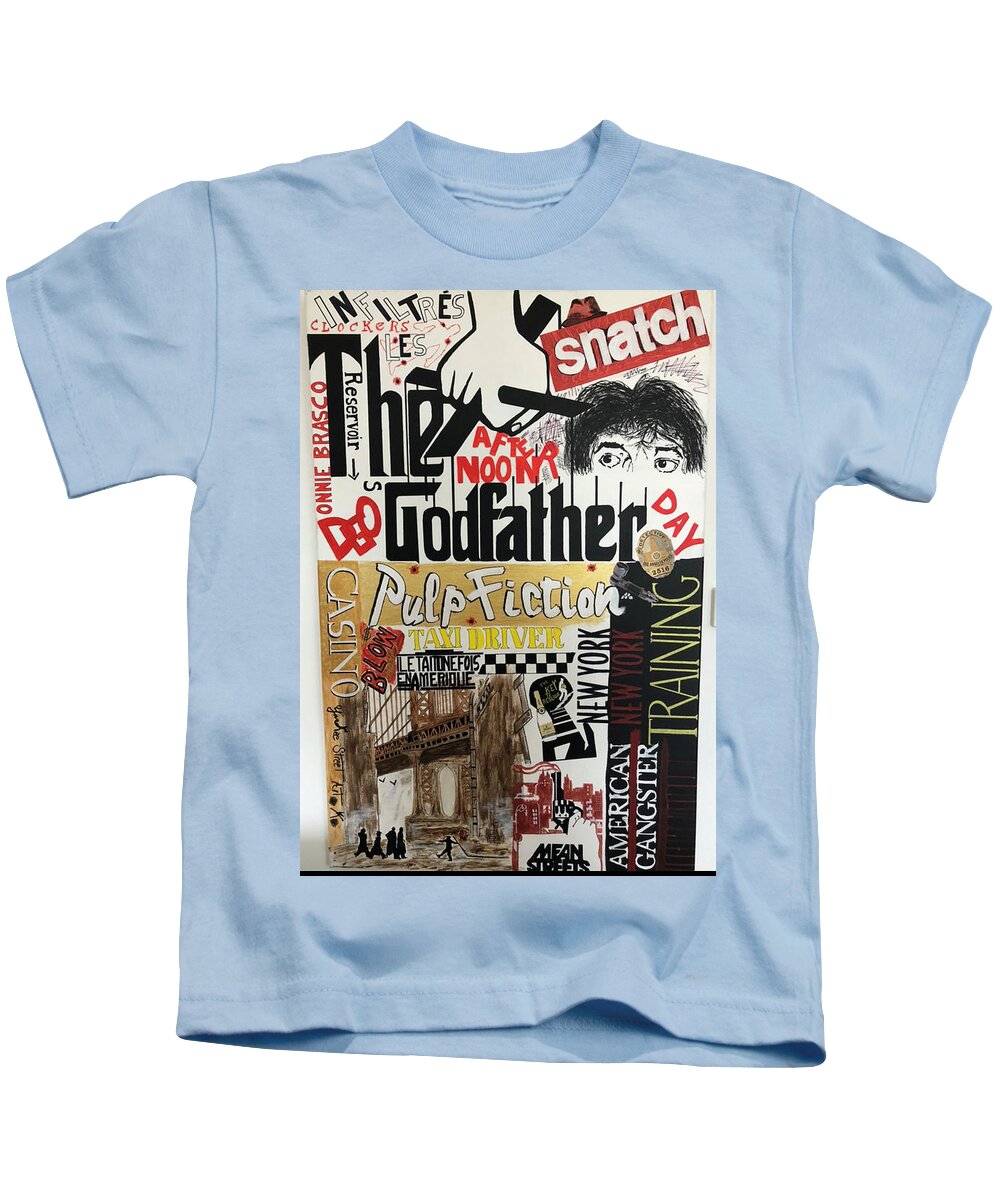 Crazy movie - Kids T-Shirt - Ykstreetart