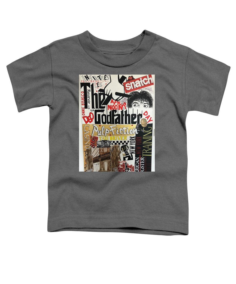 Crazy movie - Toddler T-Shirt - Ykstreetart