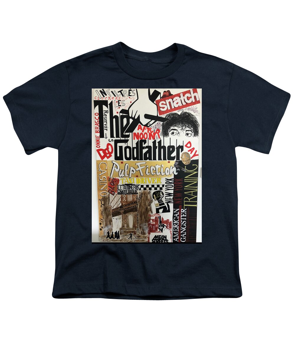 Crazy movie - Youth T-Shirt - Ykstreetart