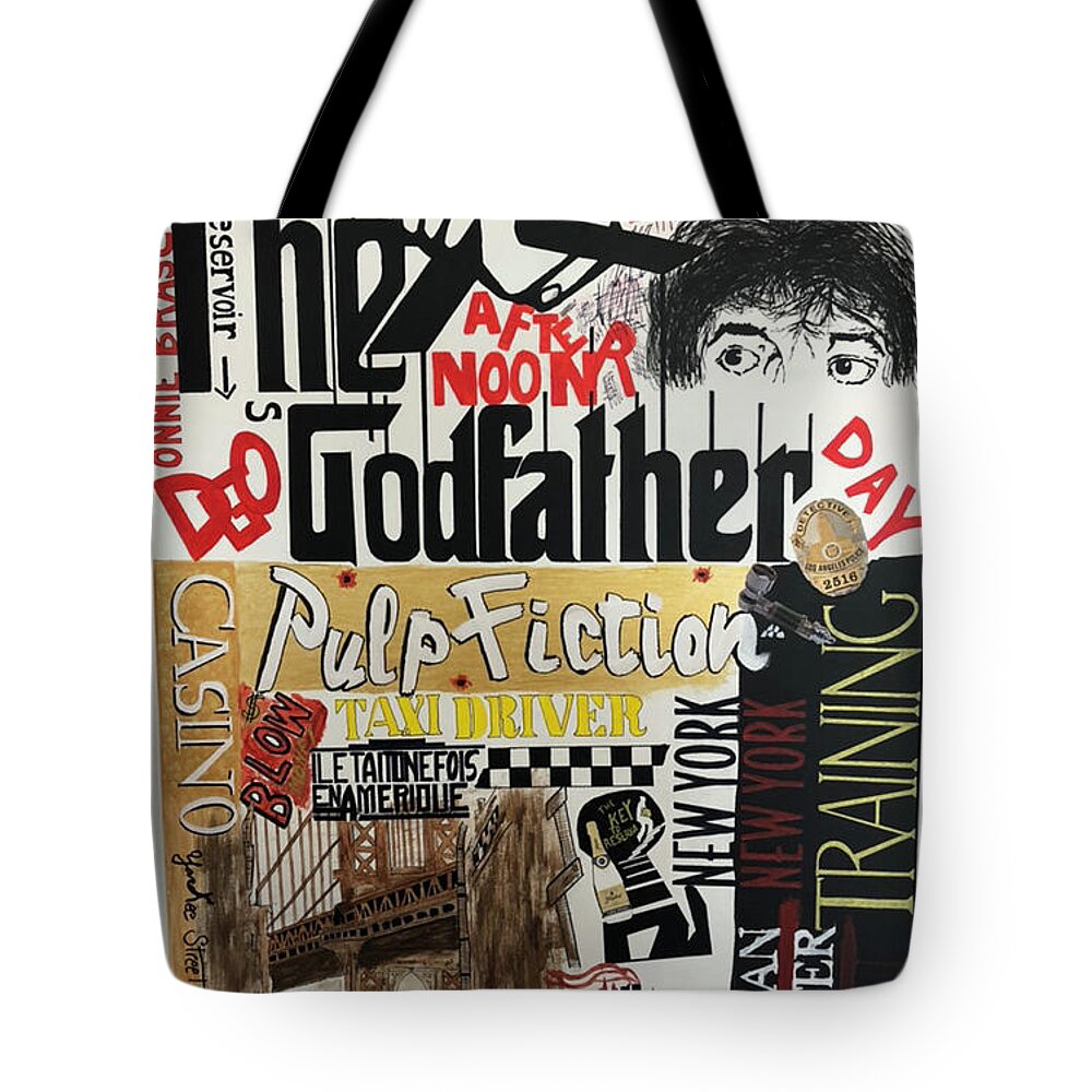 Crazy movie - Tote Bag - Ykstreetart
