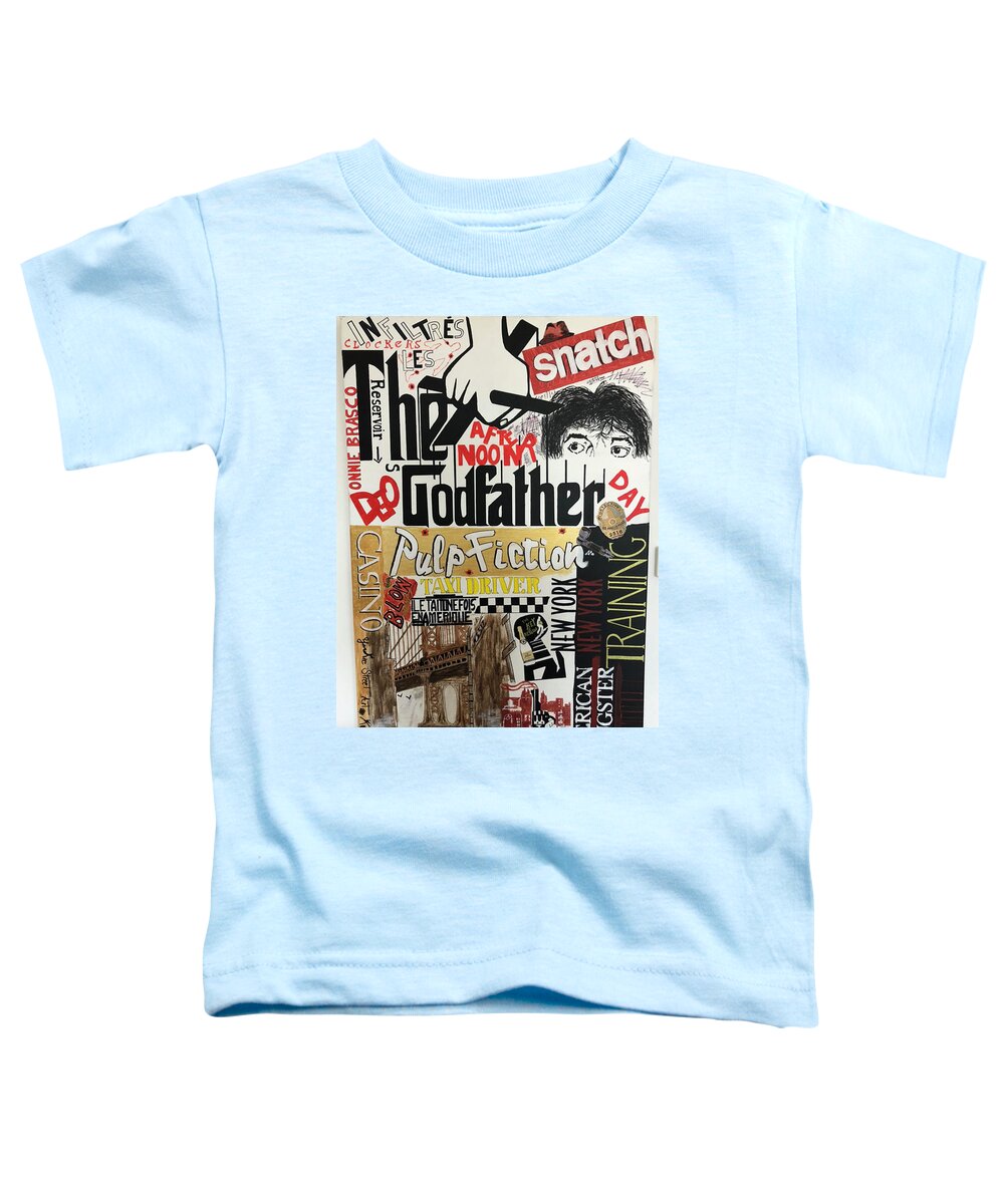 Crazy movie - Toddler T-Shirt - Ykstreetart