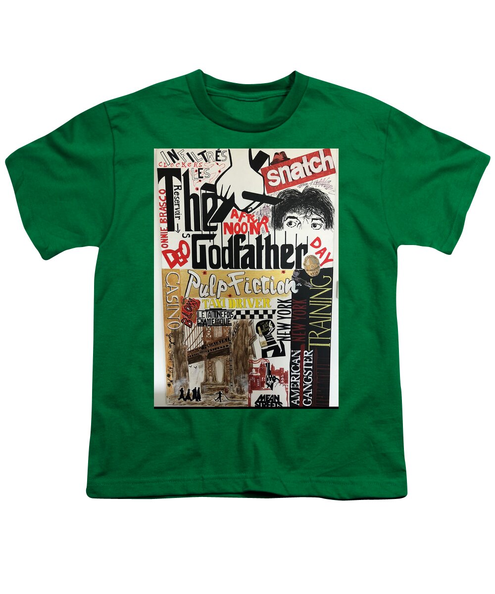 Crazy movie - Youth T-Shirt - Ykstreetart