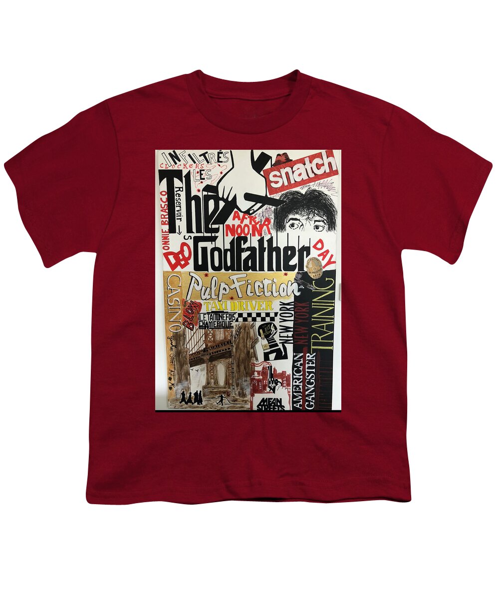 Crazy movie - Youth T-Shirt - Ykstreetart