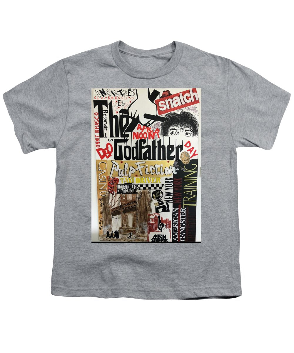 Crazy movie - Youth T-Shirt - Ykstreetart