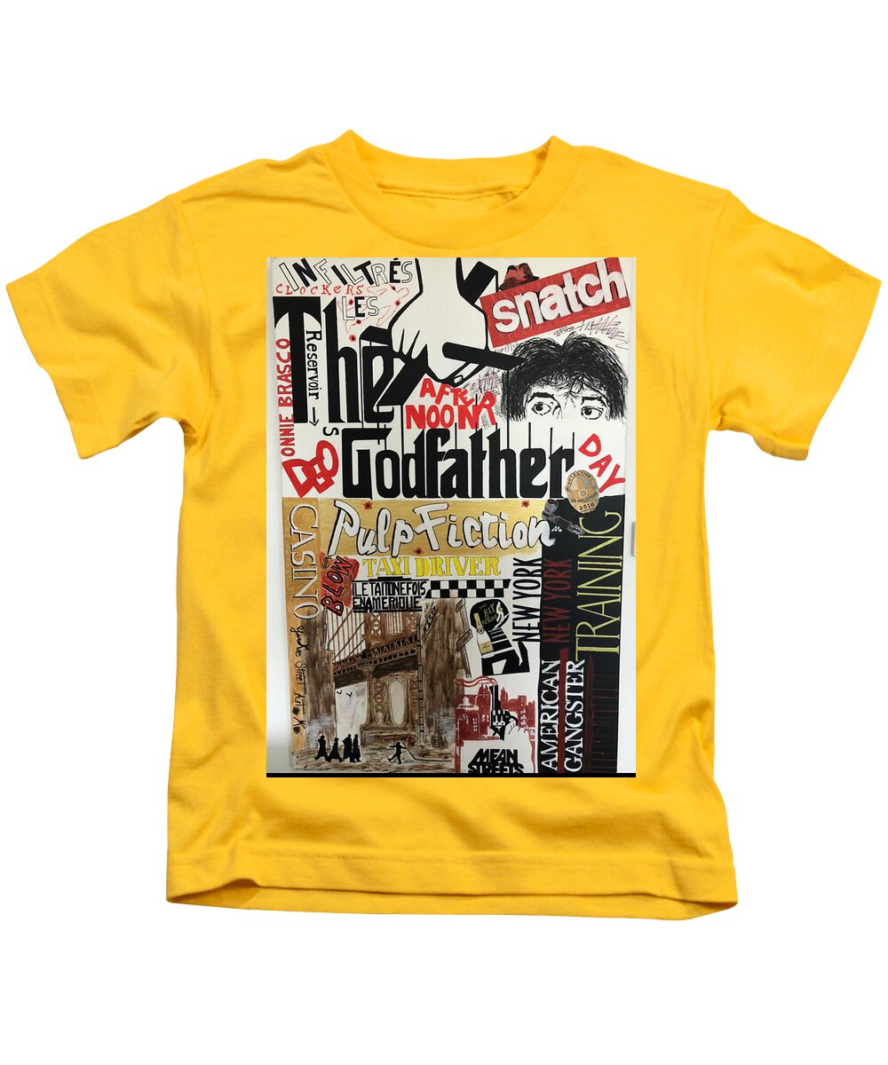 Crazy movie - Kids T-Shirt - Ykstreetart