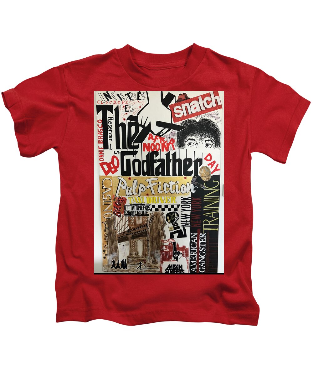 Crazy movie - Kids T-Shirt - Ykstreetart