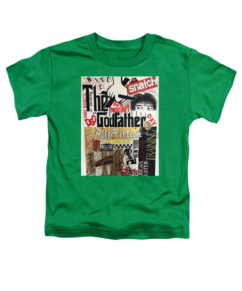 Crazy movie - Toddler T-Shirt - Ykstreetart