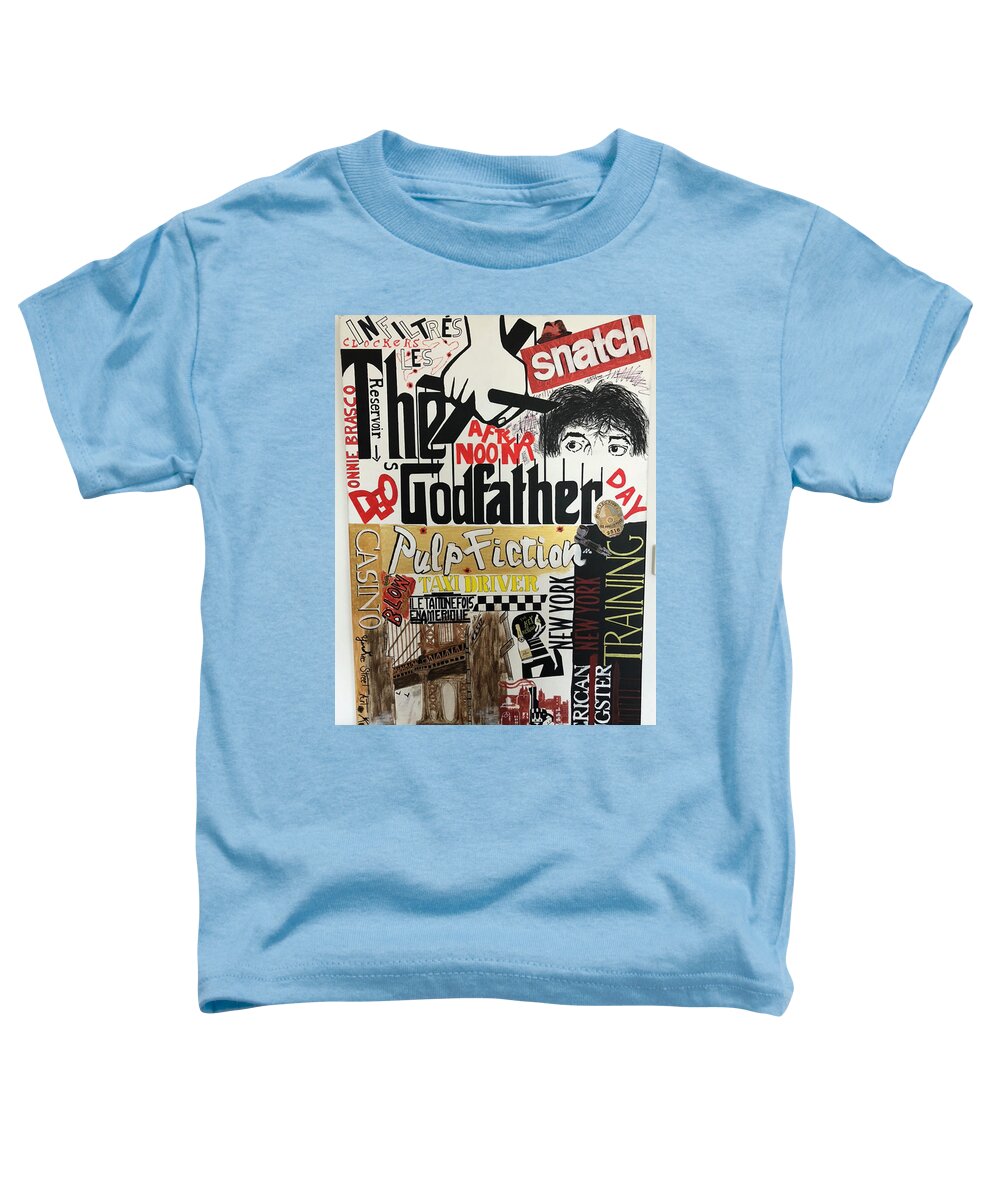 Crazy movie - Toddler T-Shirt - Ykstreetart
