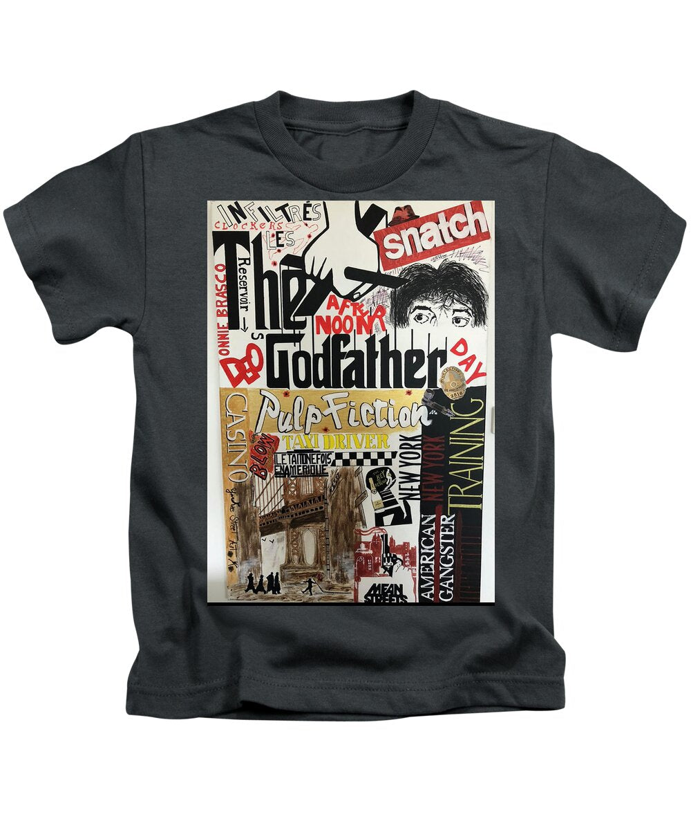 Crazy movie - Kids T-Shirt - Ykstreetart