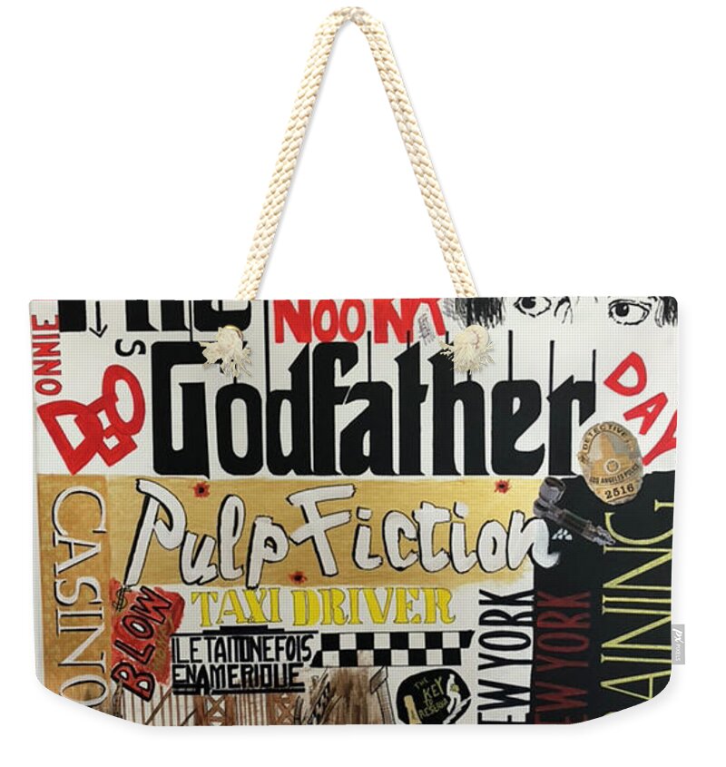 Crazy movie - Weekender Tote Bag - Ykstreetart