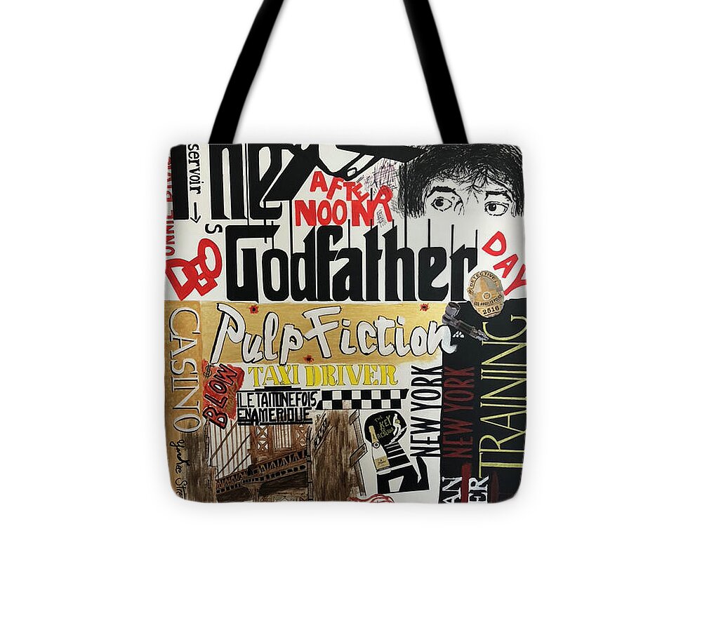 Crazy movie - Tote Bag - Ykstreetart
