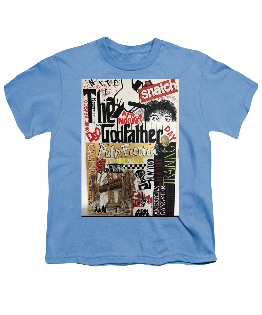 Crazy movie - Youth T-Shirt - Ykstreetart