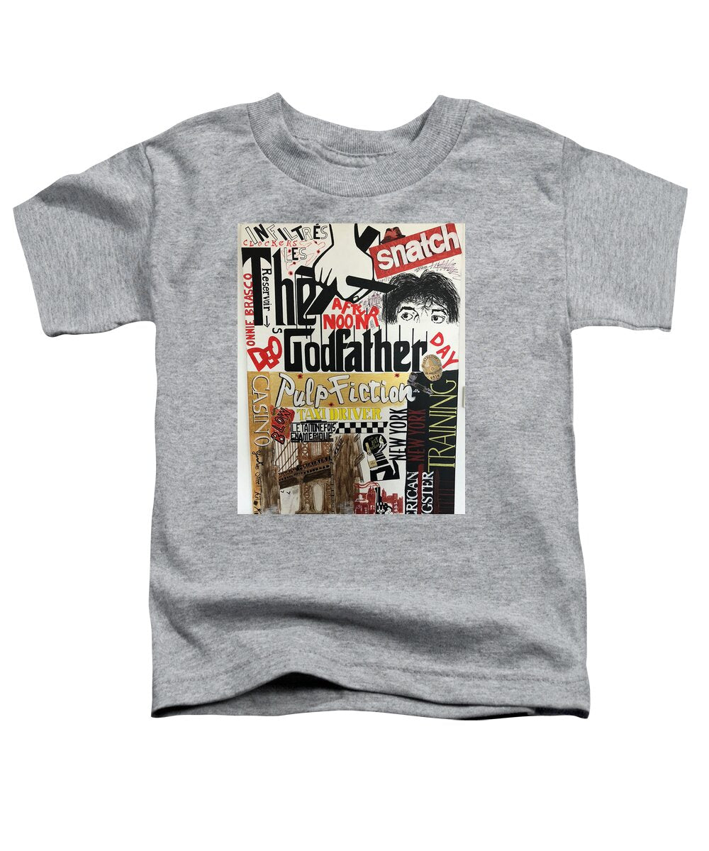 Crazy movie - Toddler T-Shirt - Ykstreetart