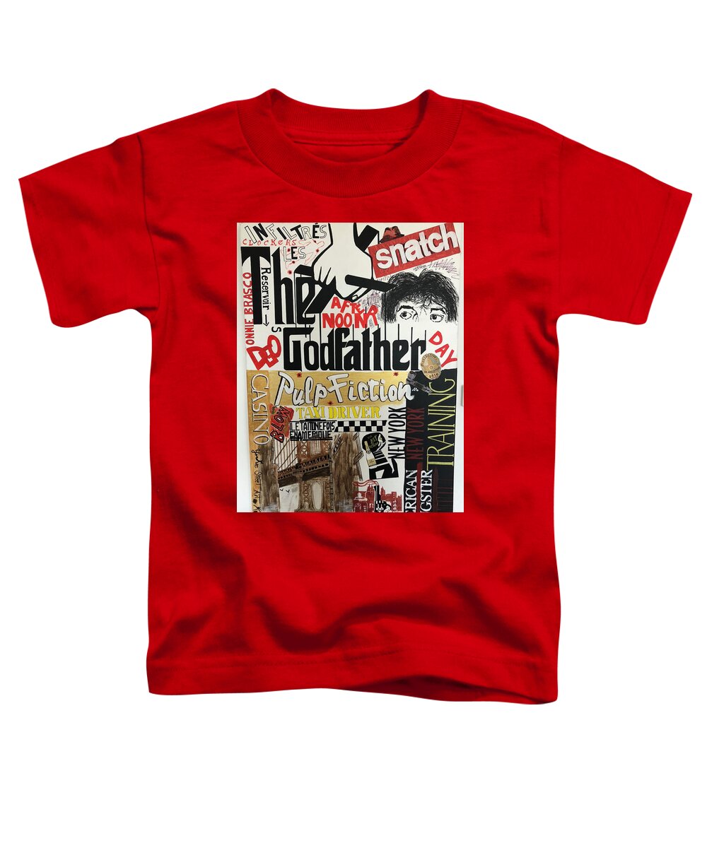 Crazy movie - Toddler T-Shirt - Ykstreetart