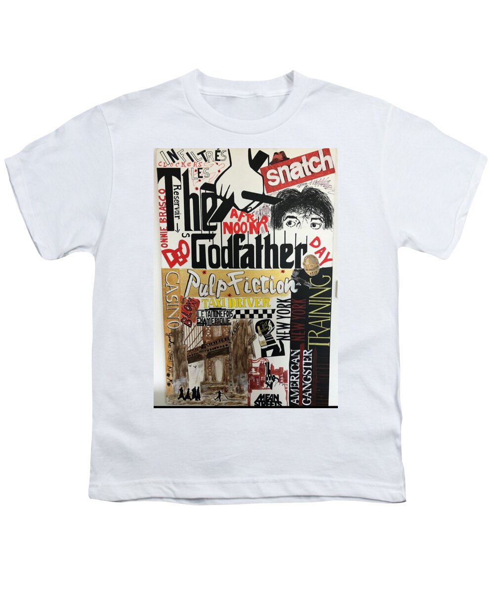 Crazy movie - Youth T-Shirt - Ykstreetart