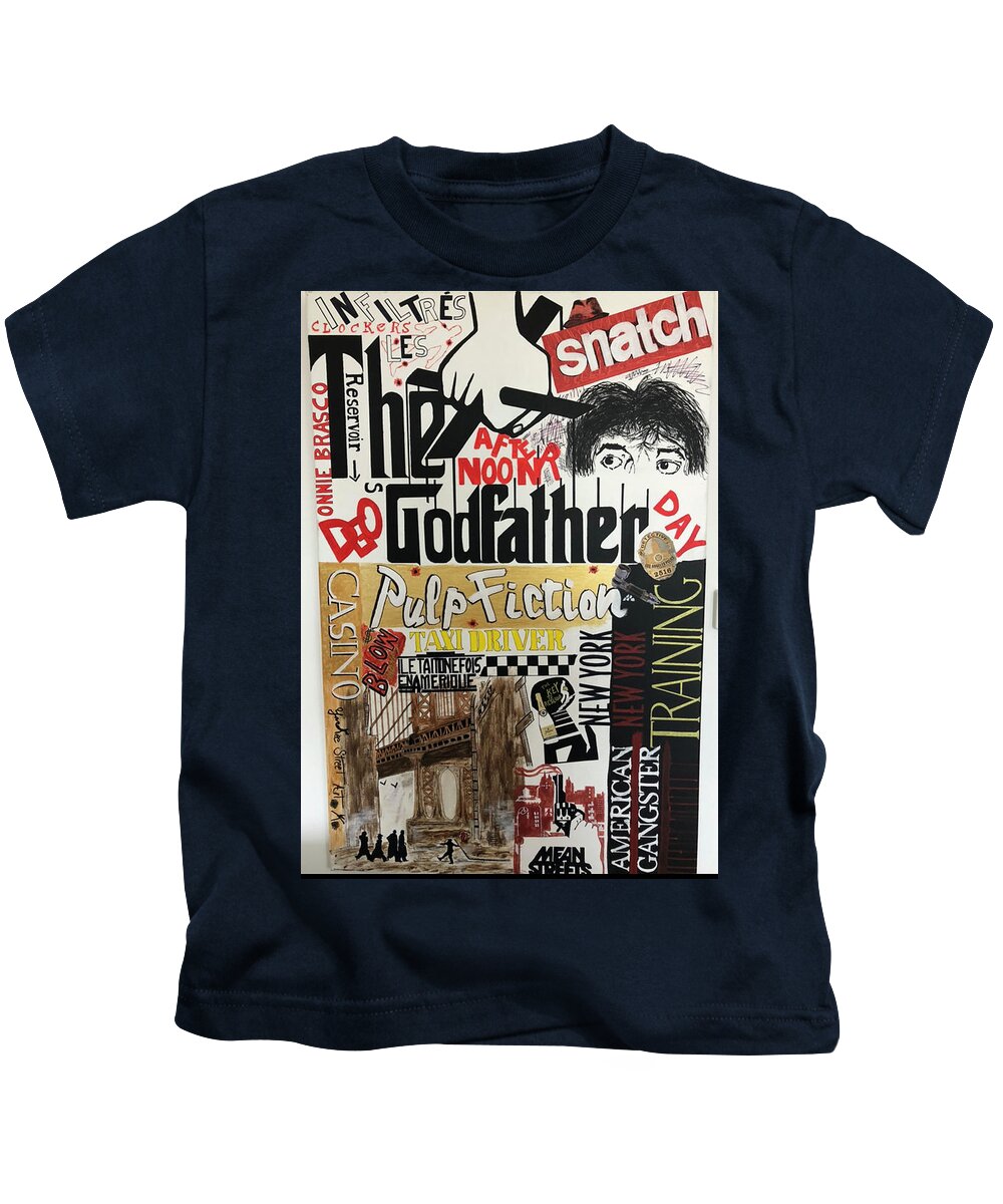 Crazy movie - Kids T-Shirt - Ykstreetart