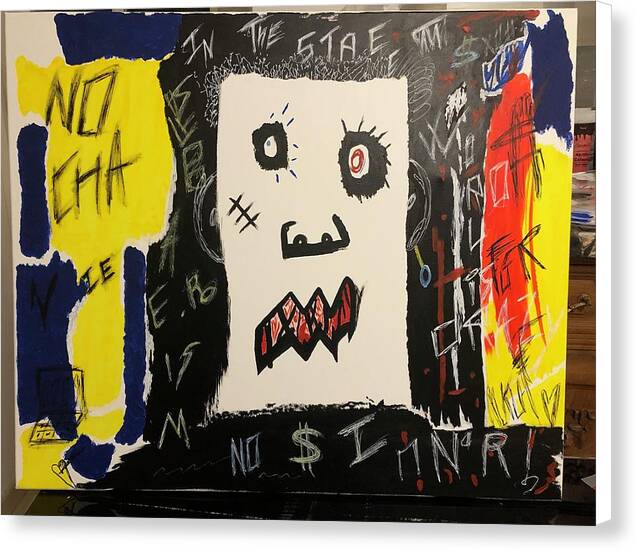 Crazy world - Canvas Print - Ykstreetart