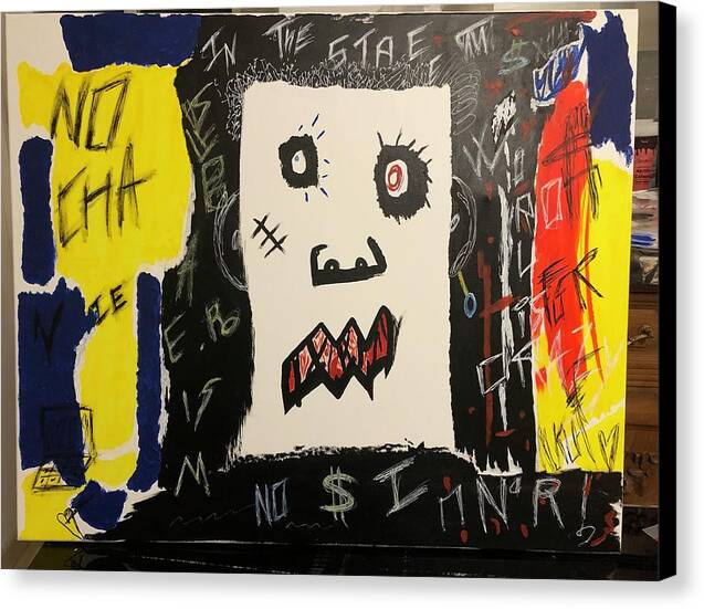 Crazy world - Canvas Print - Ykstreetart
