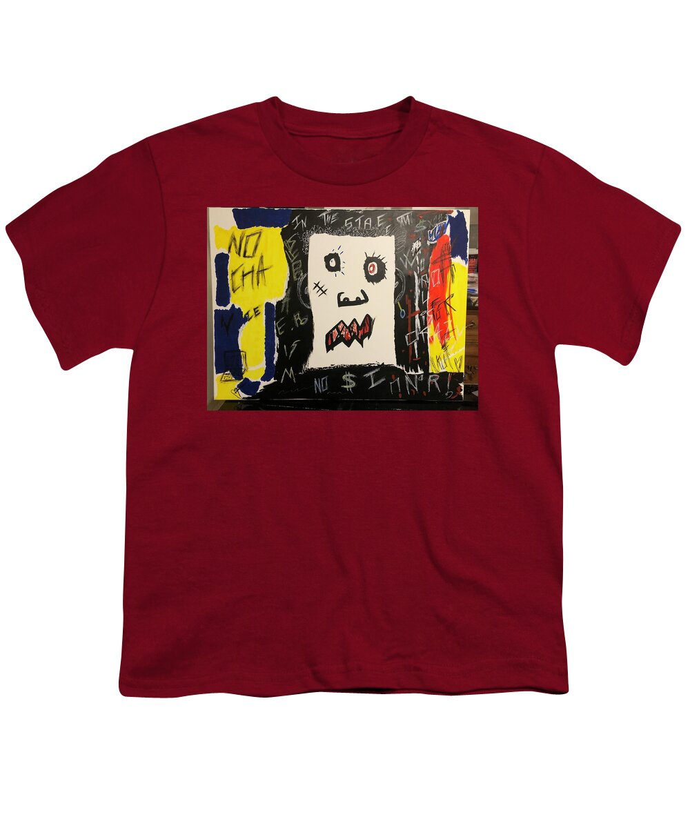 Crazy world - Youth T-Shirt - Ykstreetart