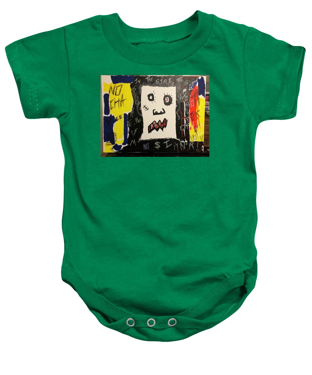 Crazy world - Baby One-Piece - Ykstreetart