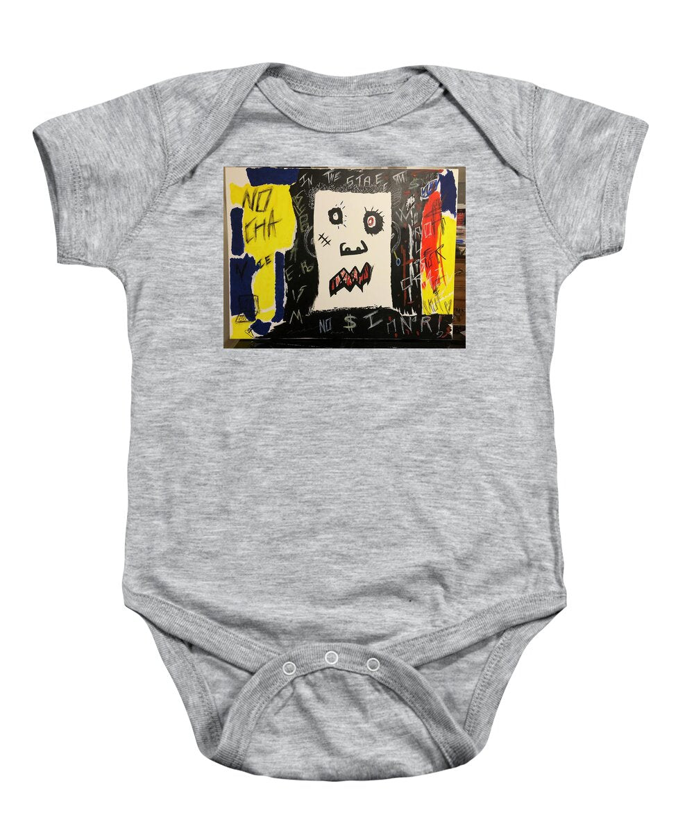 Crazy world - Baby One-Piece - Ykstreetart