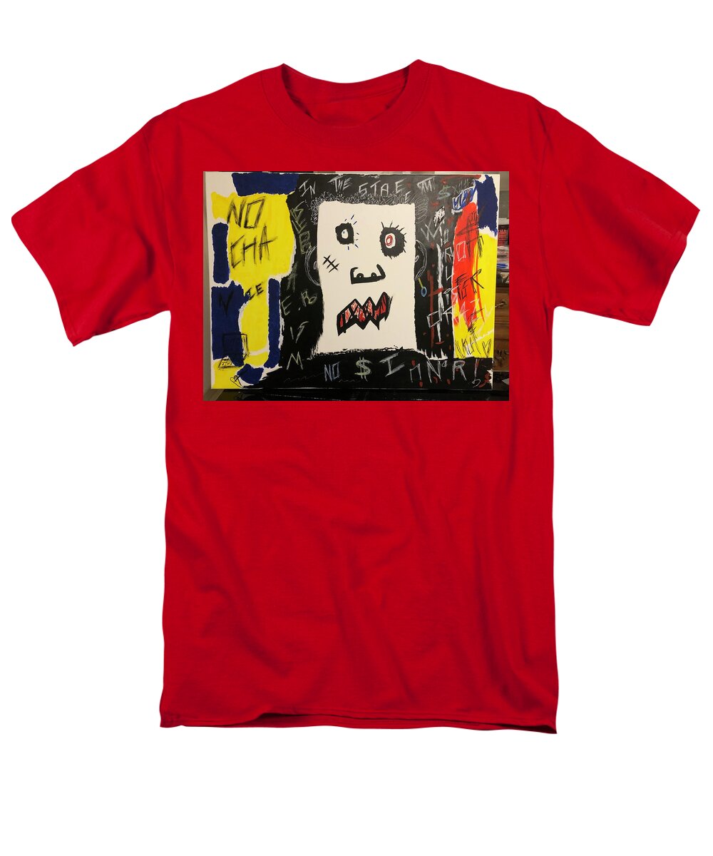 Crazy world - Men's T-Shirt (Regular Fit) - Ykstreetart