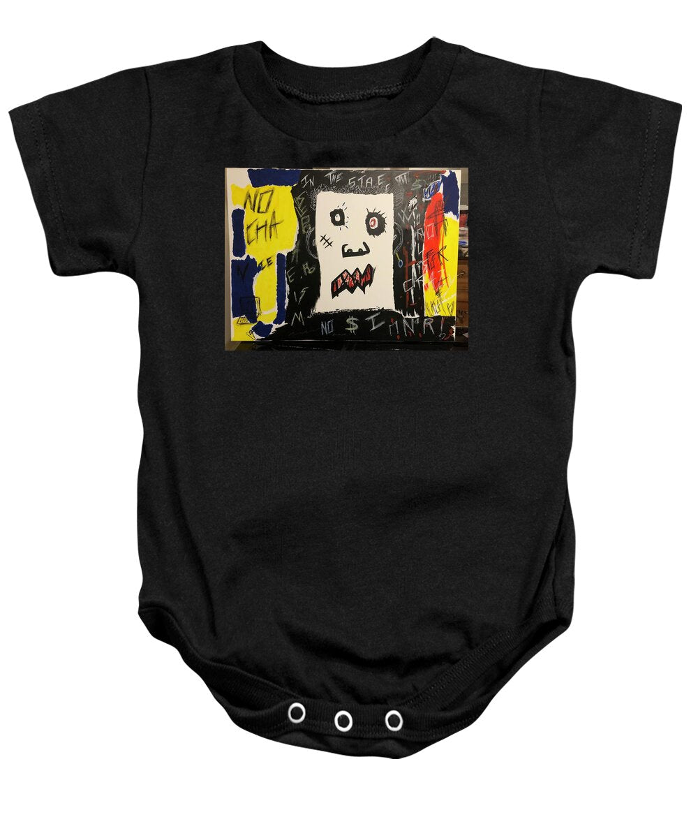 Crazy world - Baby One-Piece - Ykstreetart