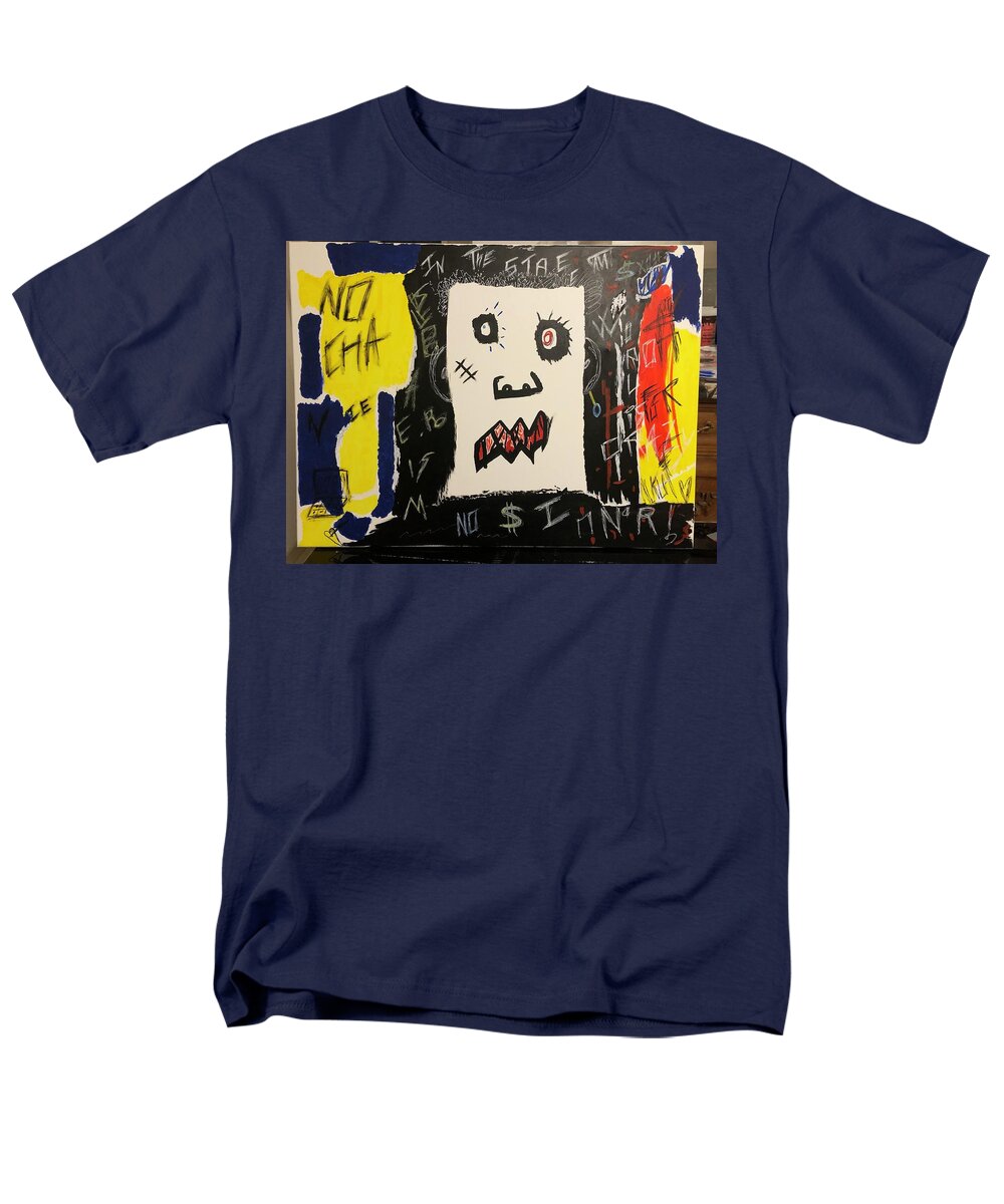 Crazy world - Men's T-Shirt (Regular Fit) - Ykstreetart
