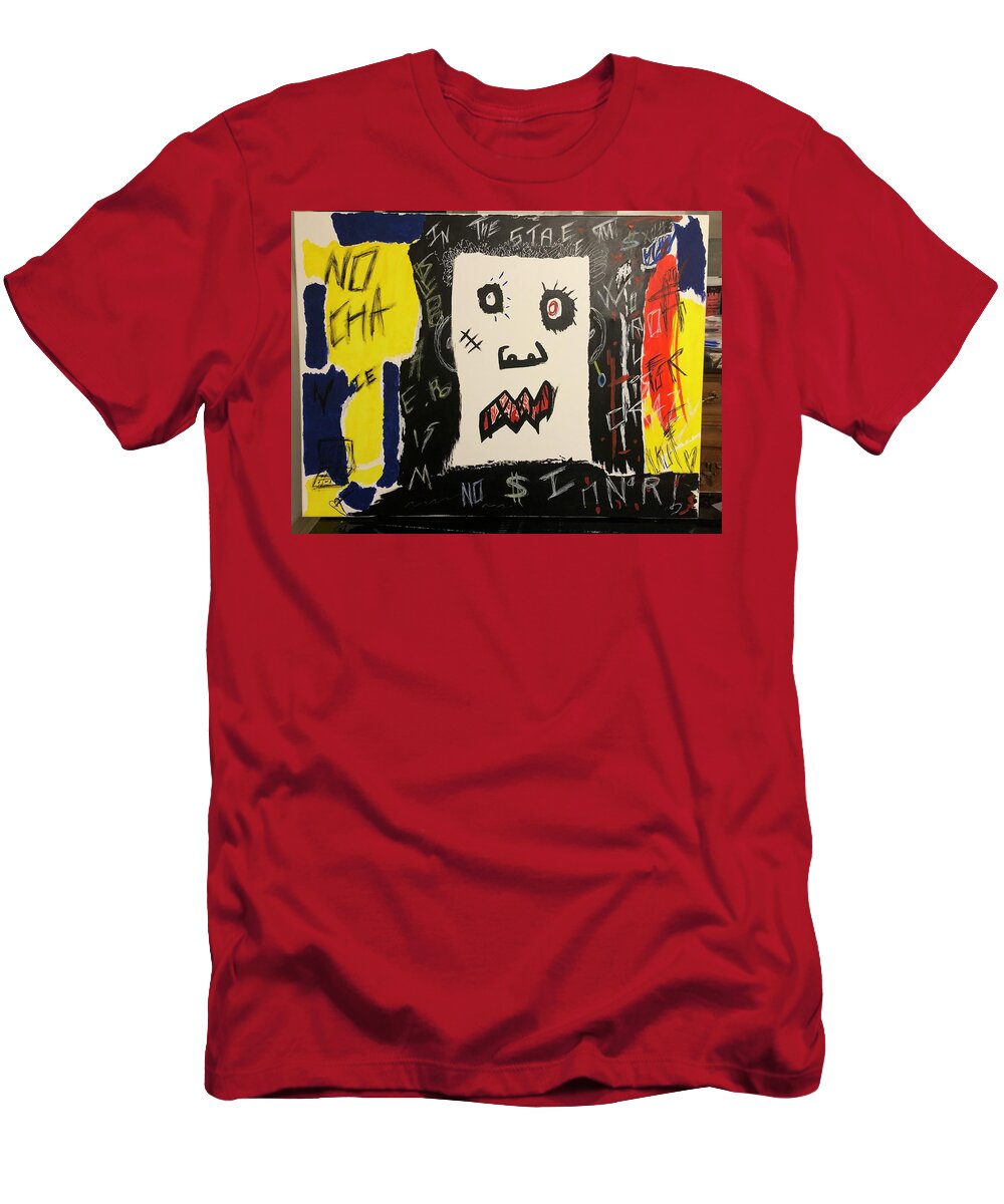 Crazy world - T-Shirt - Ykstreetart