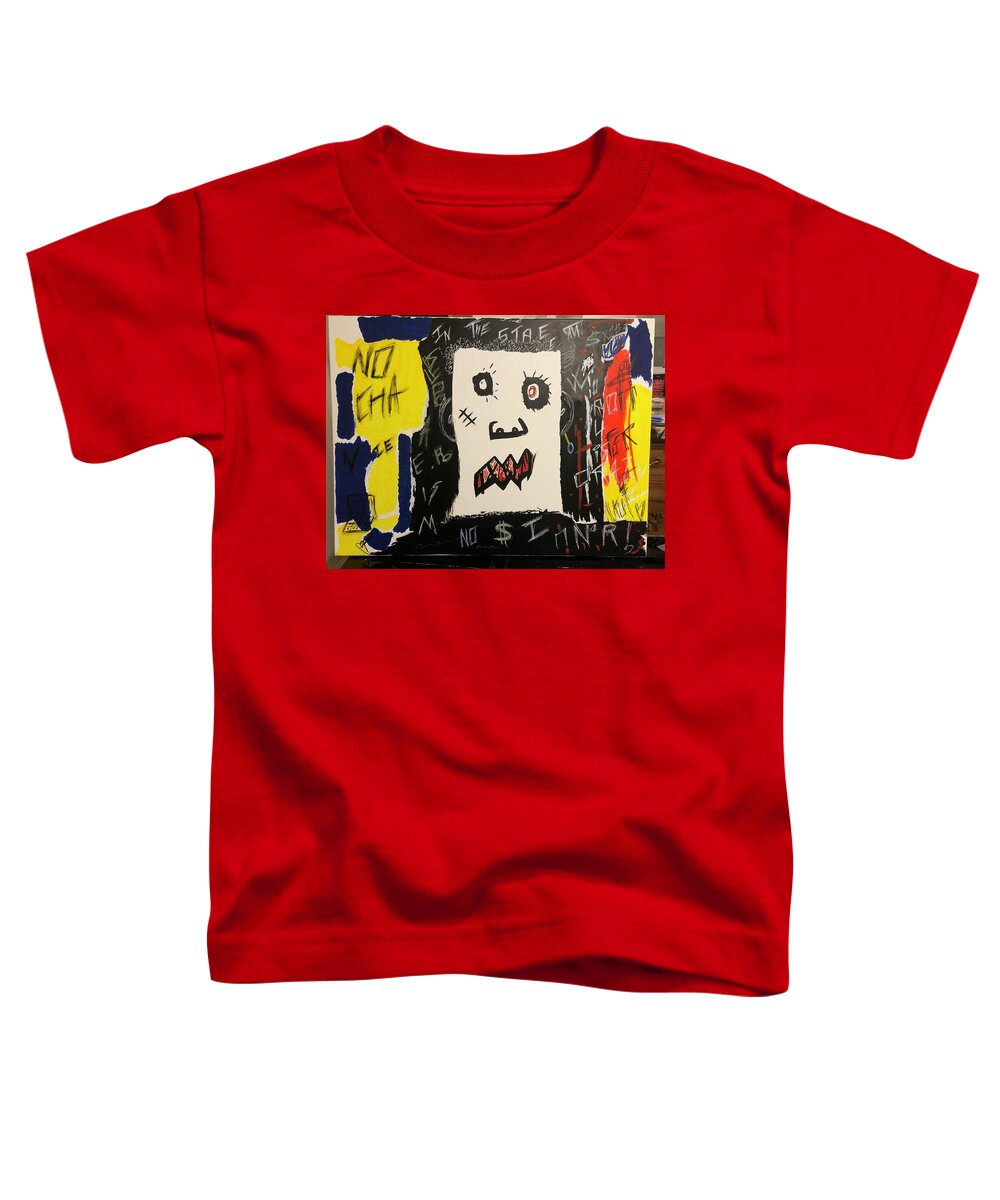 Crazy world - Toddler T-Shirt - Ykstreetart