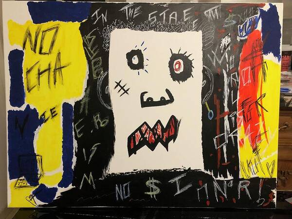 Crazy world - Art Print - Ykstreetart