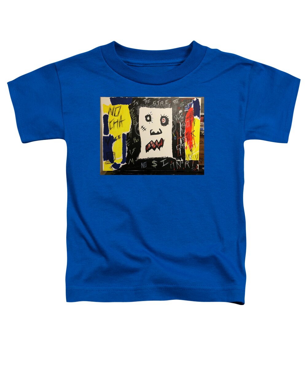 Crazy world - Toddler T-Shirt - Ykstreetart