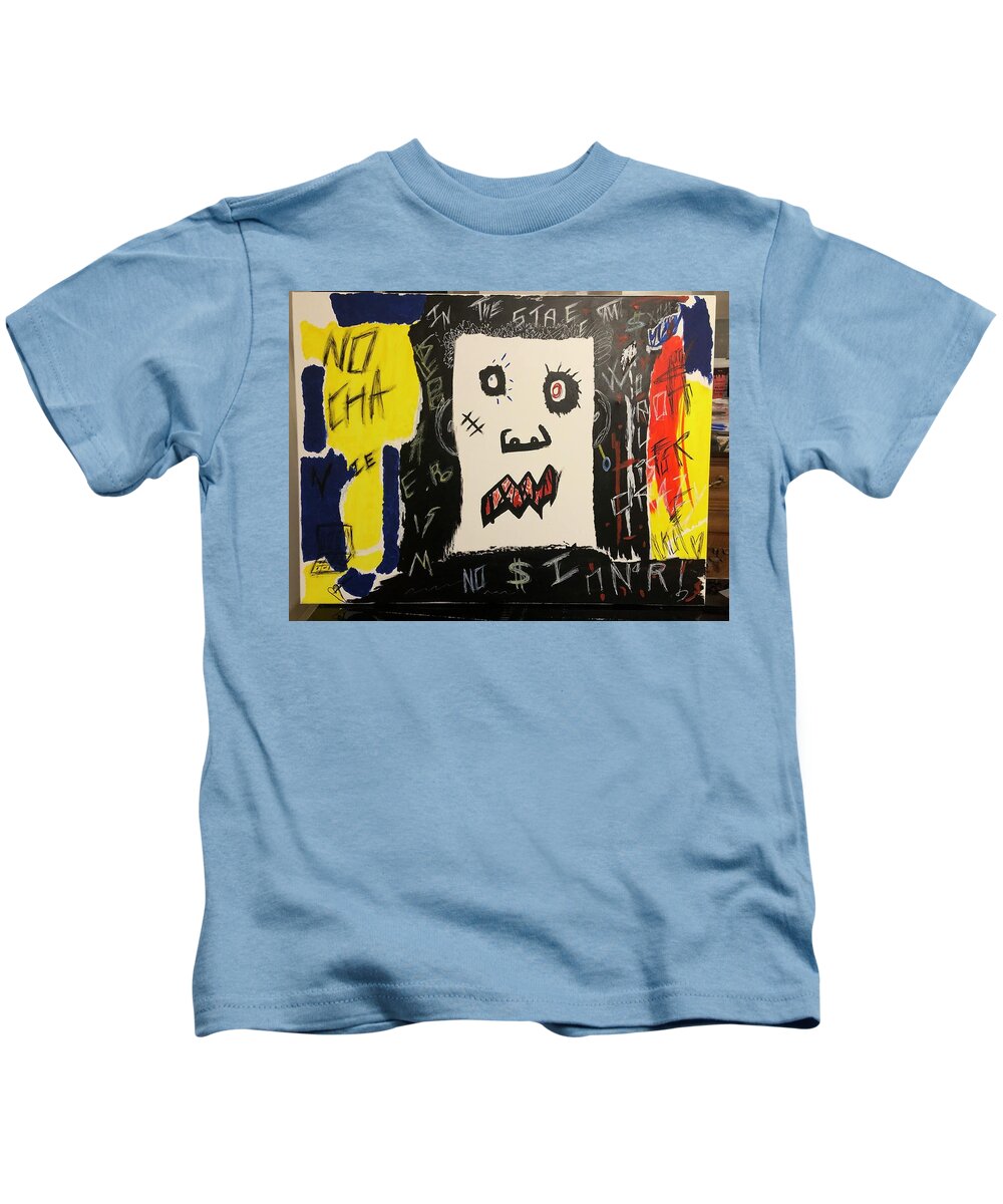 Crazy world - Kids T-Shirt - Ykstreetart
