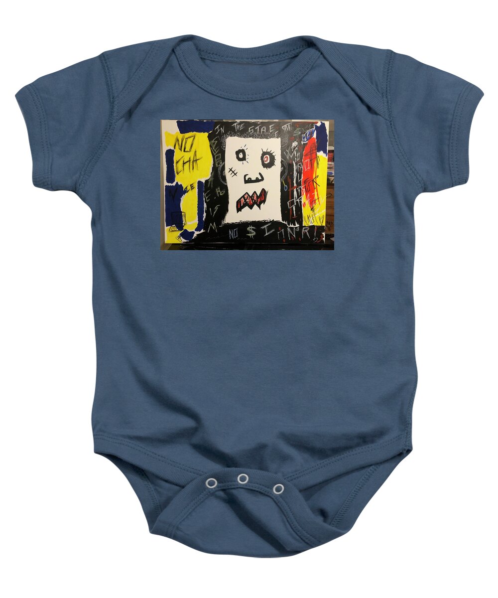 Crazy world - Baby One-Piece - Ykstreetart