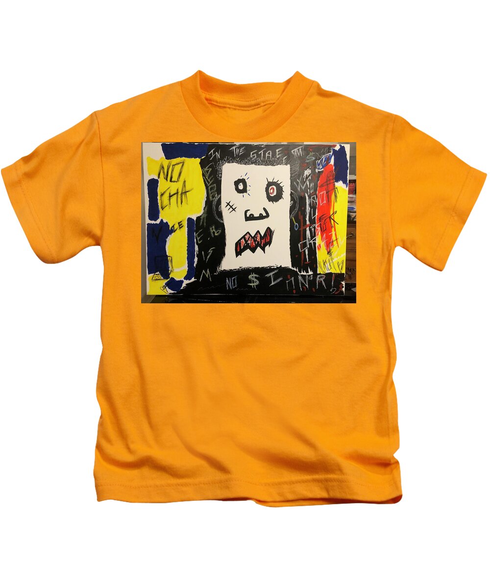 Crazy world - Kids T-Shirt - Ykstreetart