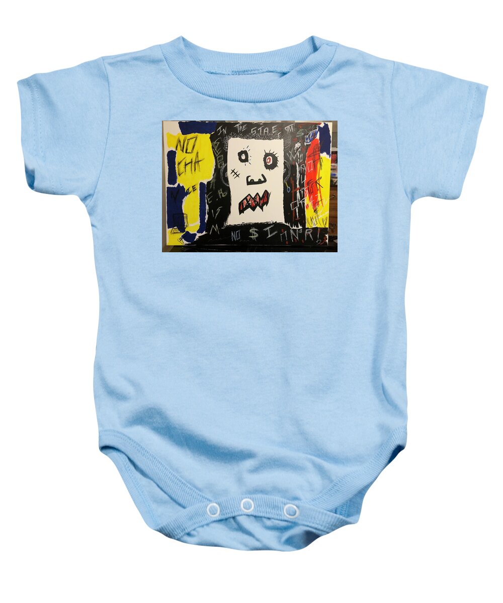 Crazy world - Baby One-Piece - Ykstreetart