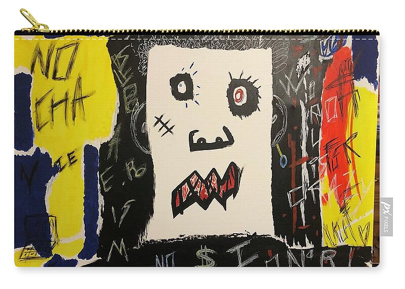 Crazy world - Zip Pouch - Ykstreetart