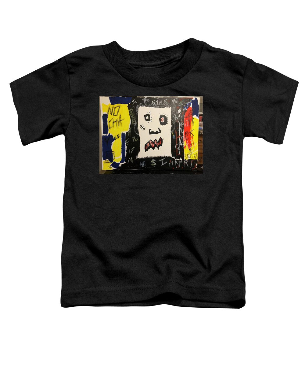 Crazy world - Toddler T-Shirt - Ykstreetart