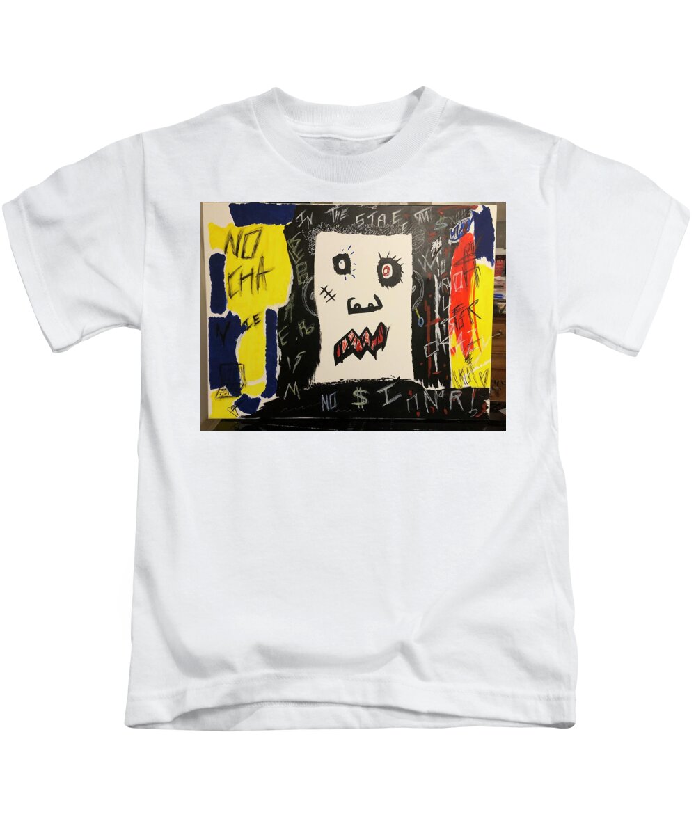 Crazy world - Kids T-Shirt - Ykstreetart