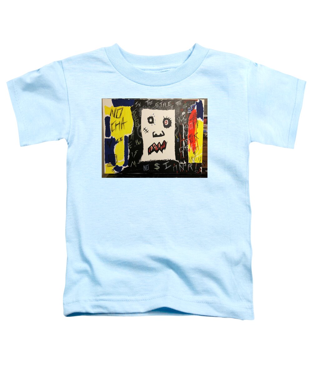 Crazy world - Toddler T-Shirt - Ykstreetart
