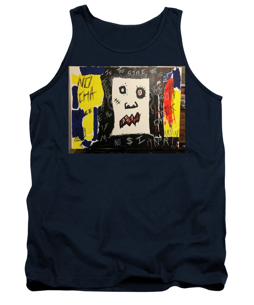 Crazy world - Tank Top - Ykstreetart