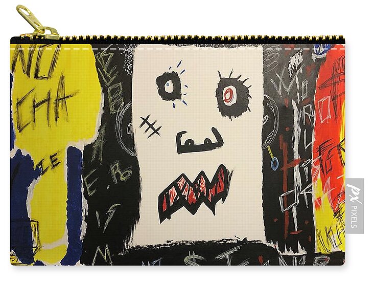 Crazy world - Zip Pouch - Ykstreetart